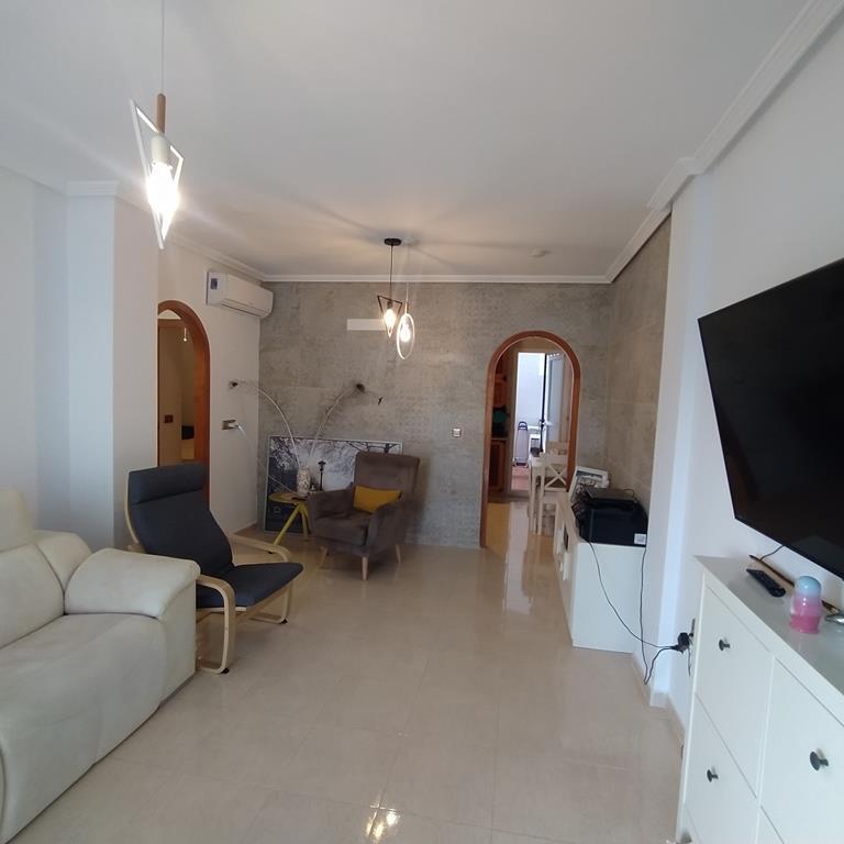 Pool area in apartment for sale in Orihuela Costa