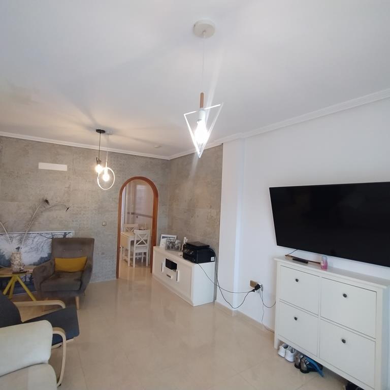 Garden in apartment for sale in Orihuela Costa