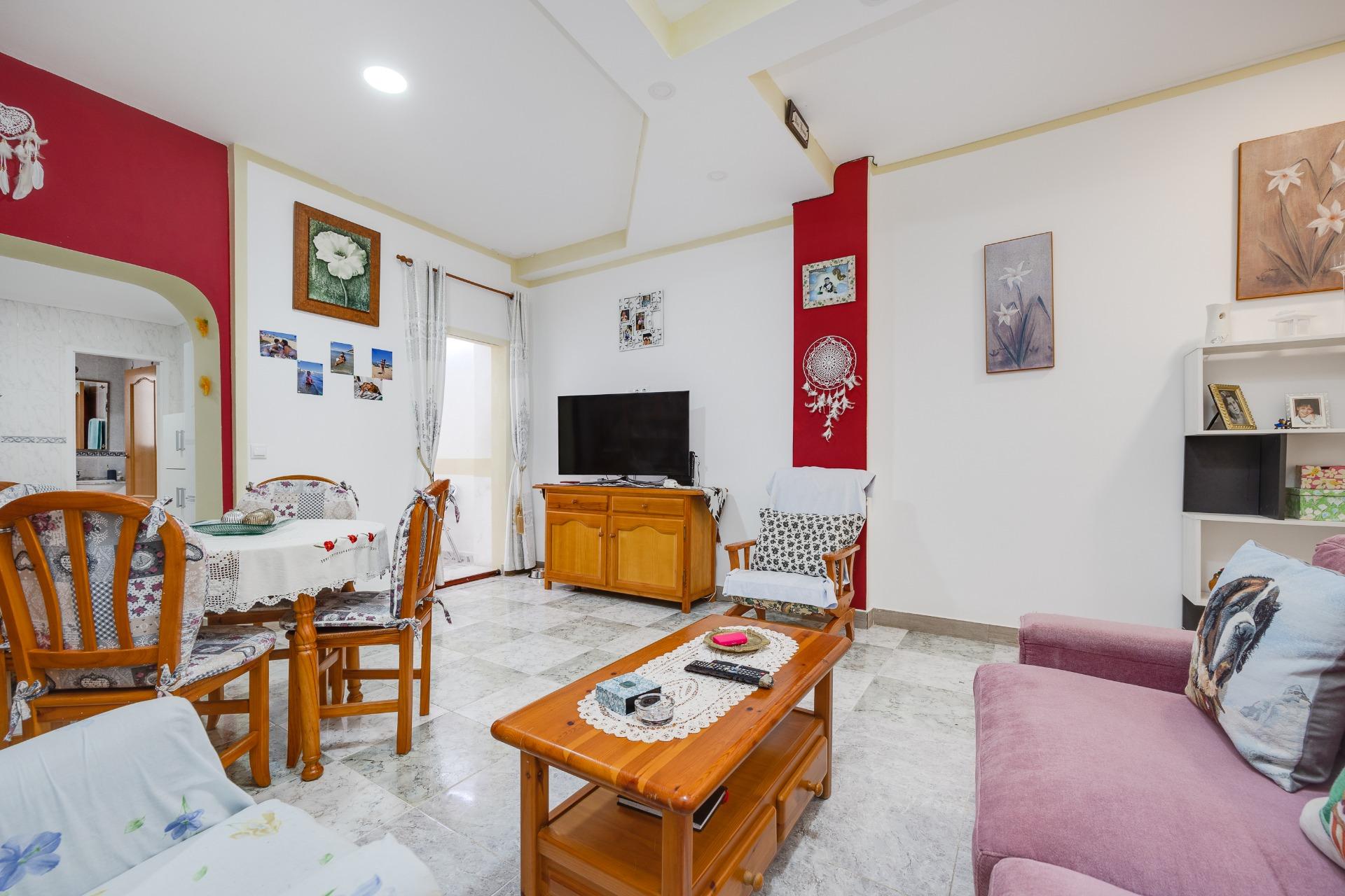 Garden in apartment for sale in Torrevieja