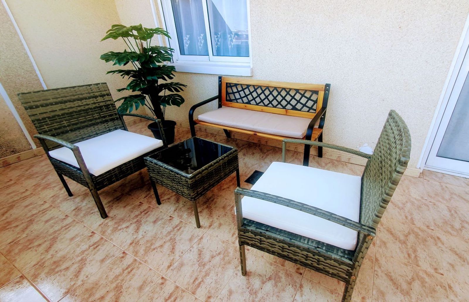 Living room in penthouse for sale in Torrevieja