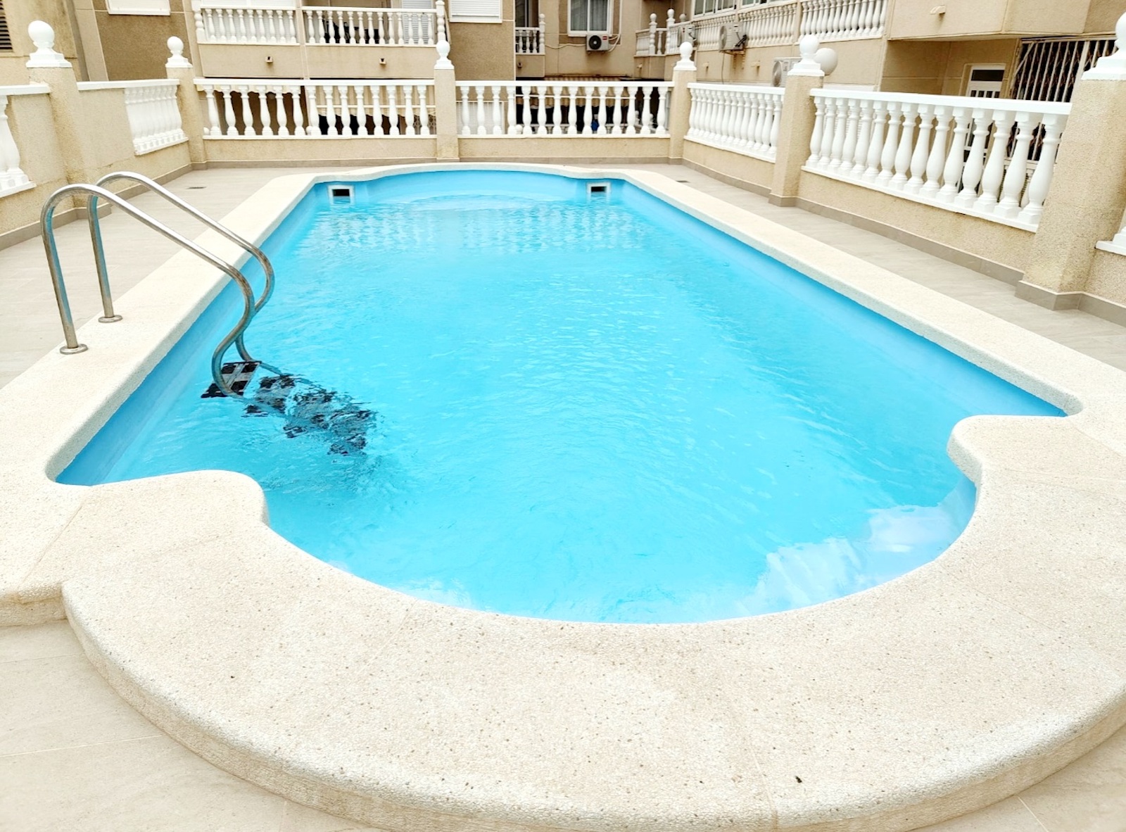 Terrace in penthouse for sale in Torrevieja