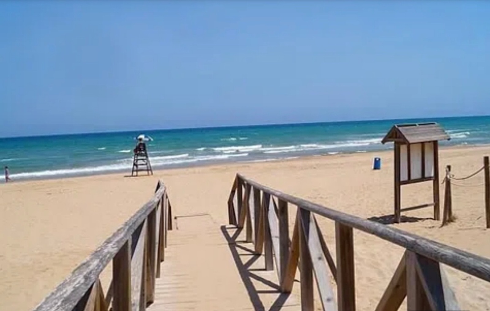 Garden in penthouse for sale in Torrevieja