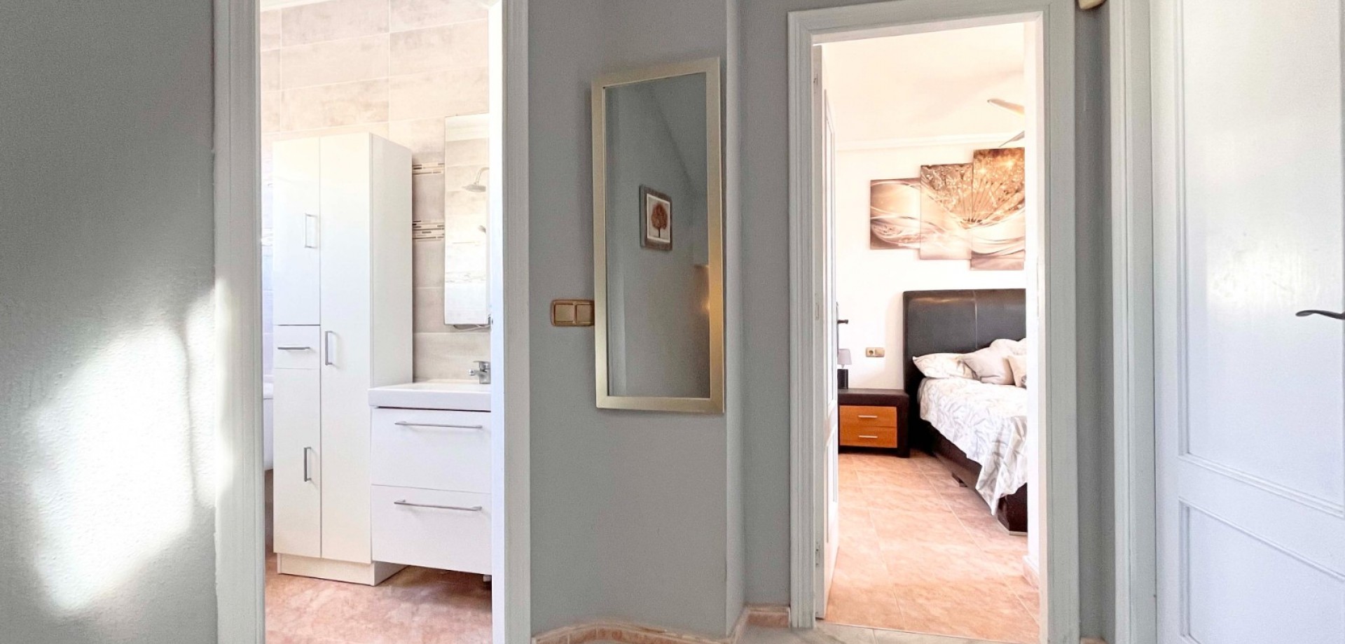 Bathroom in villa for sale in Orihuela Costa