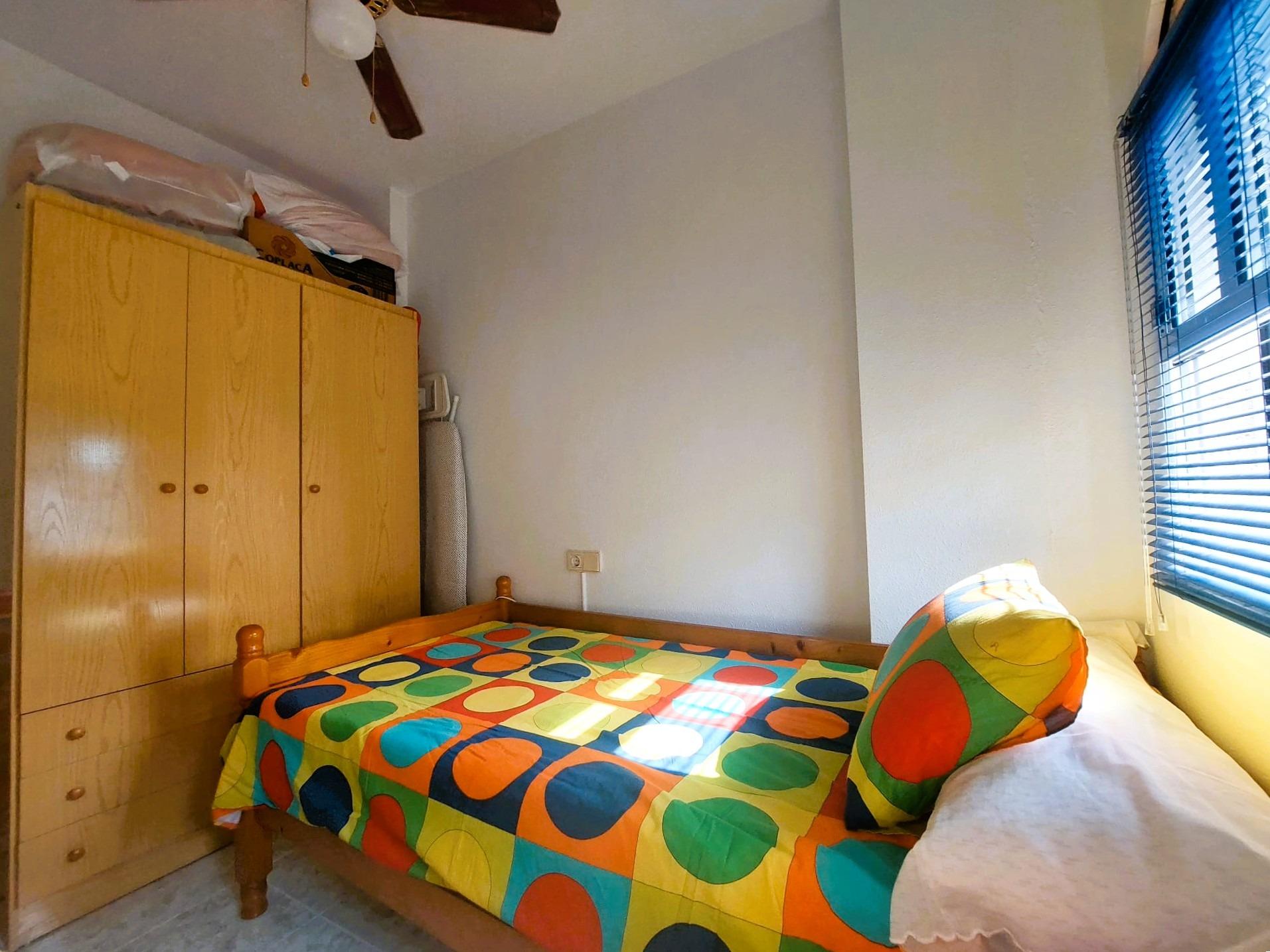 Master bedroom in bungalow for sale in Orihuela Costa