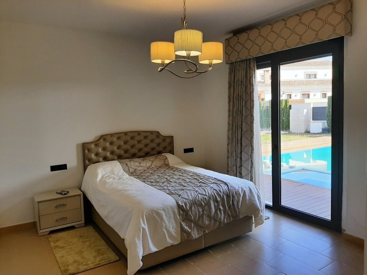 Terrace in villa for sale in San Javier