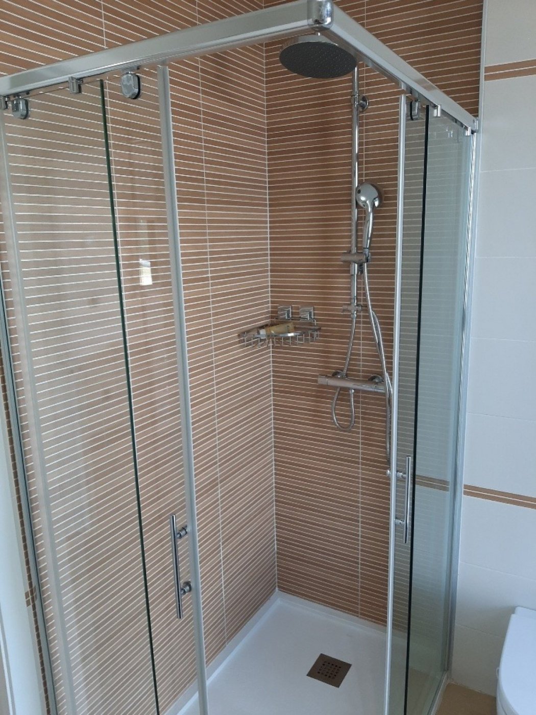 Pool area in villa for sale in San Javier