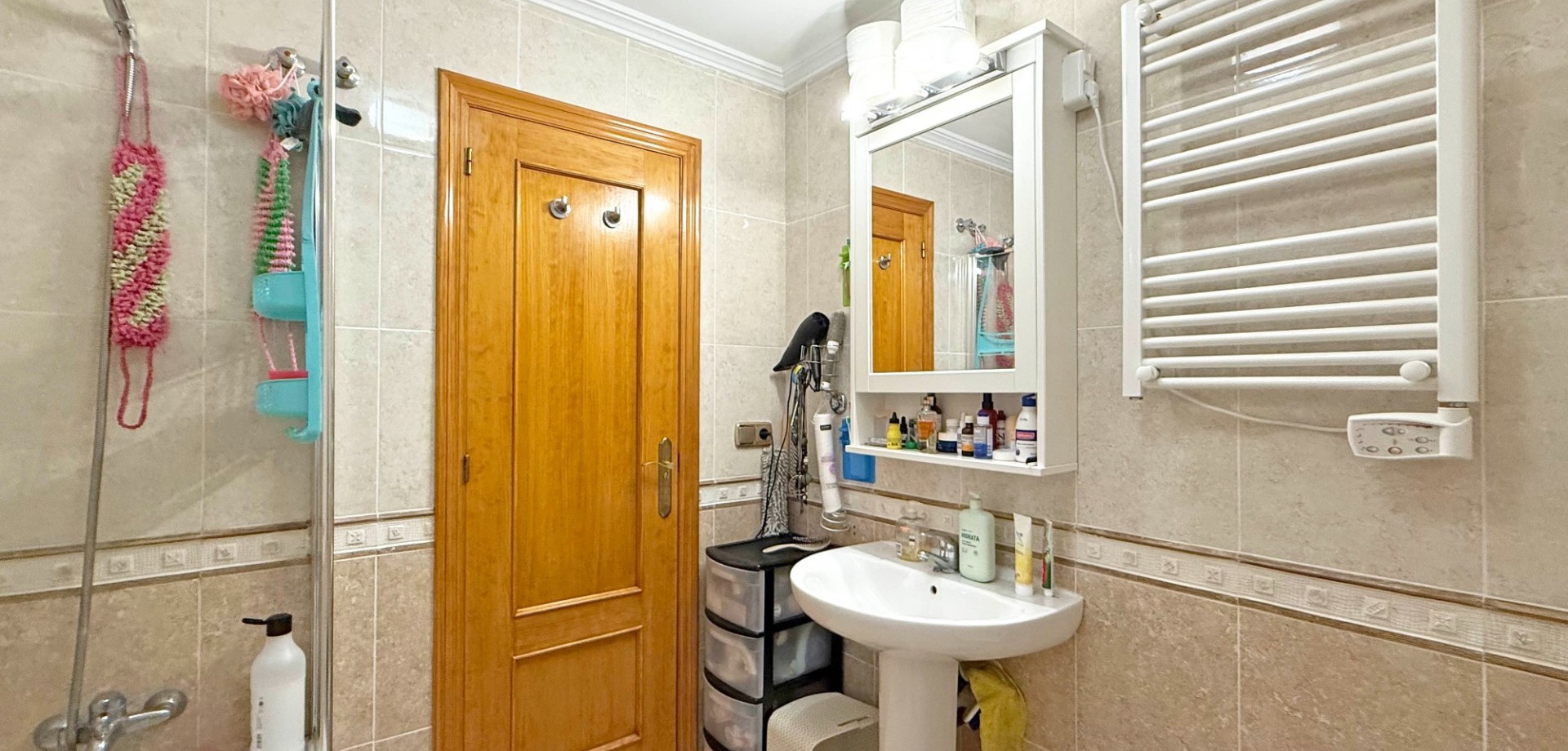 Pool area in apartment for sale in Orihuela Costa