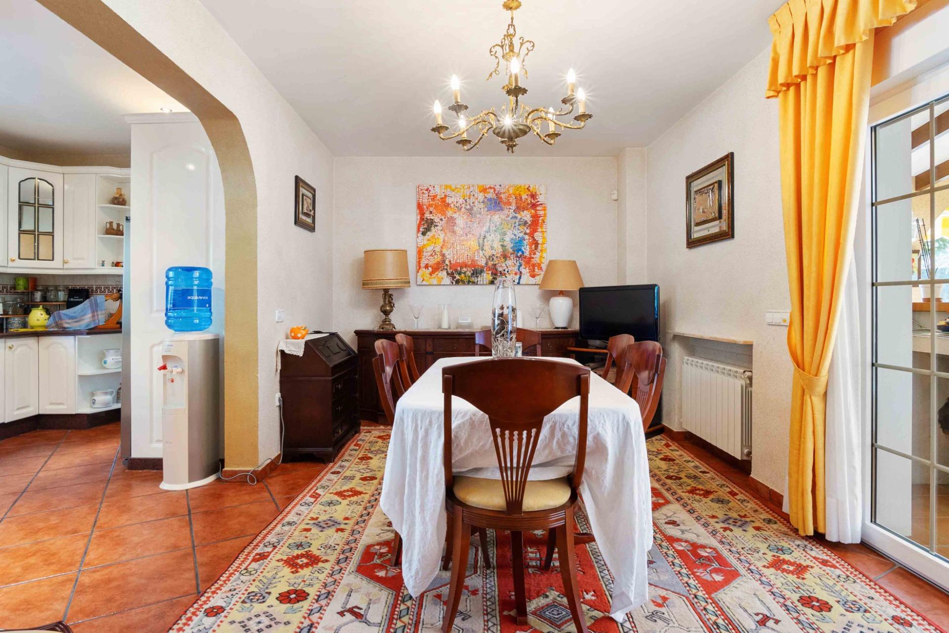 Bathroom in villa for sale in Cabo Roig