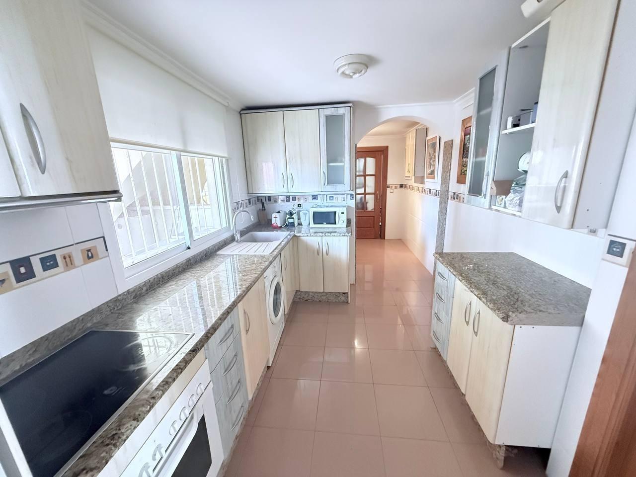 Kitchen in apartment for sale in Orihuela Costa