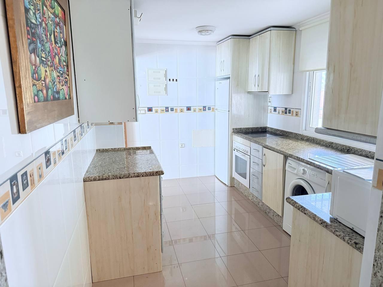 Pool area in apartment for sale in Orihuela Costa