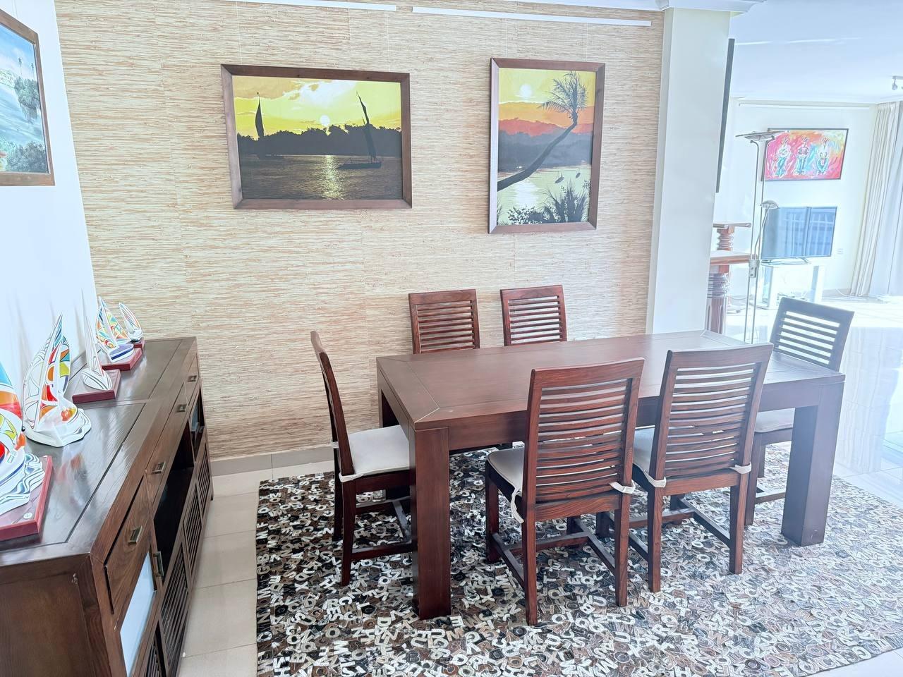 Dining area in apartment for sale in Orihuela Costa