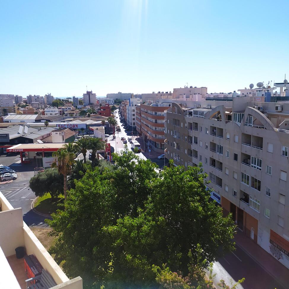Garden in apartment for sale in Torrevieja