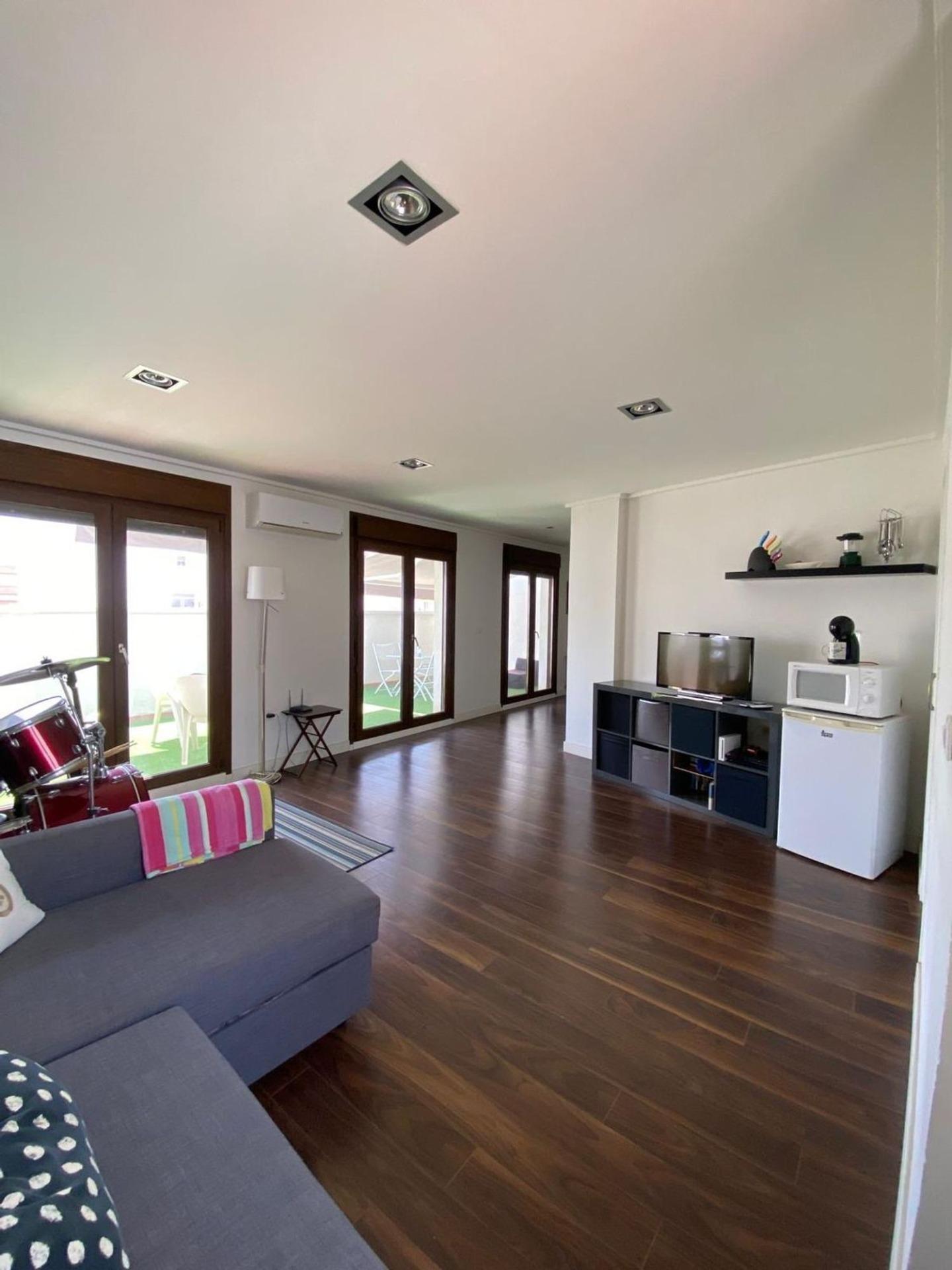 Pool area in villa for sale in Torrevieja