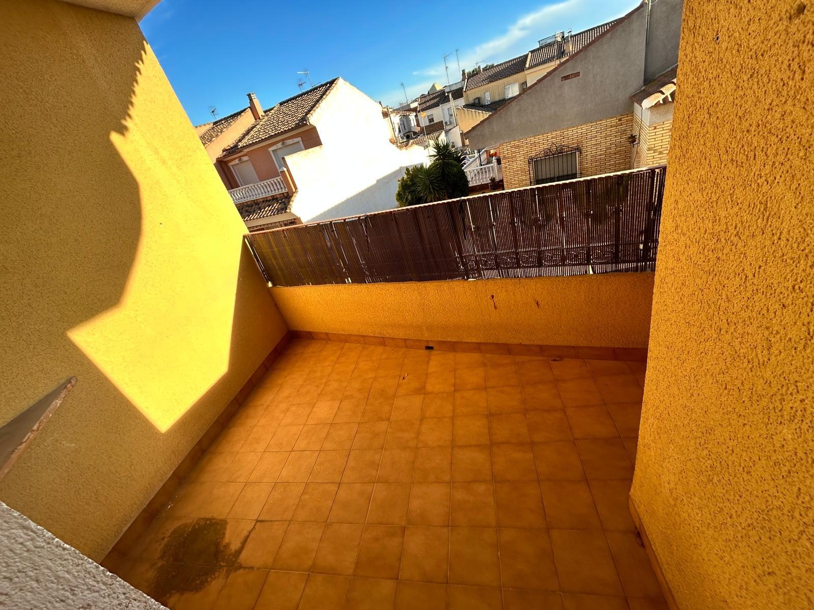 Pool area in terraced for sale in Los Alcazares