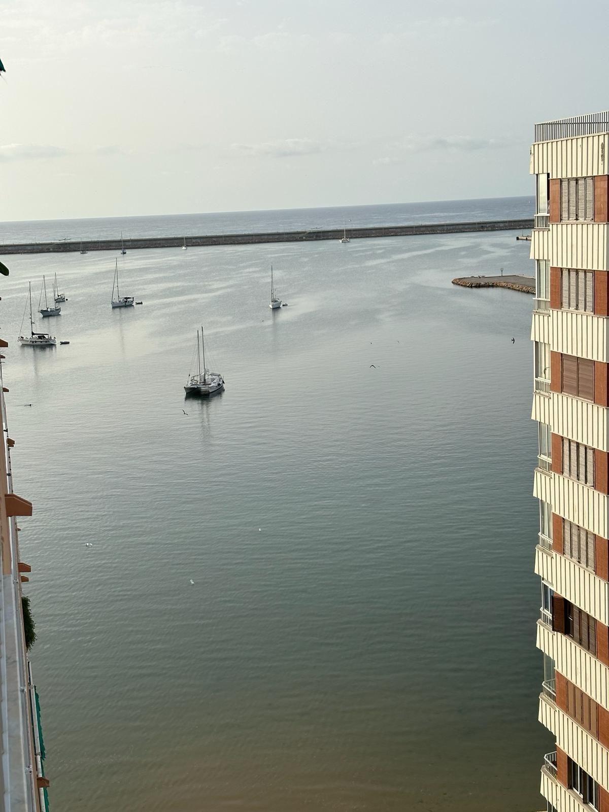 Pool area in penthouse for sale in Torrevieja