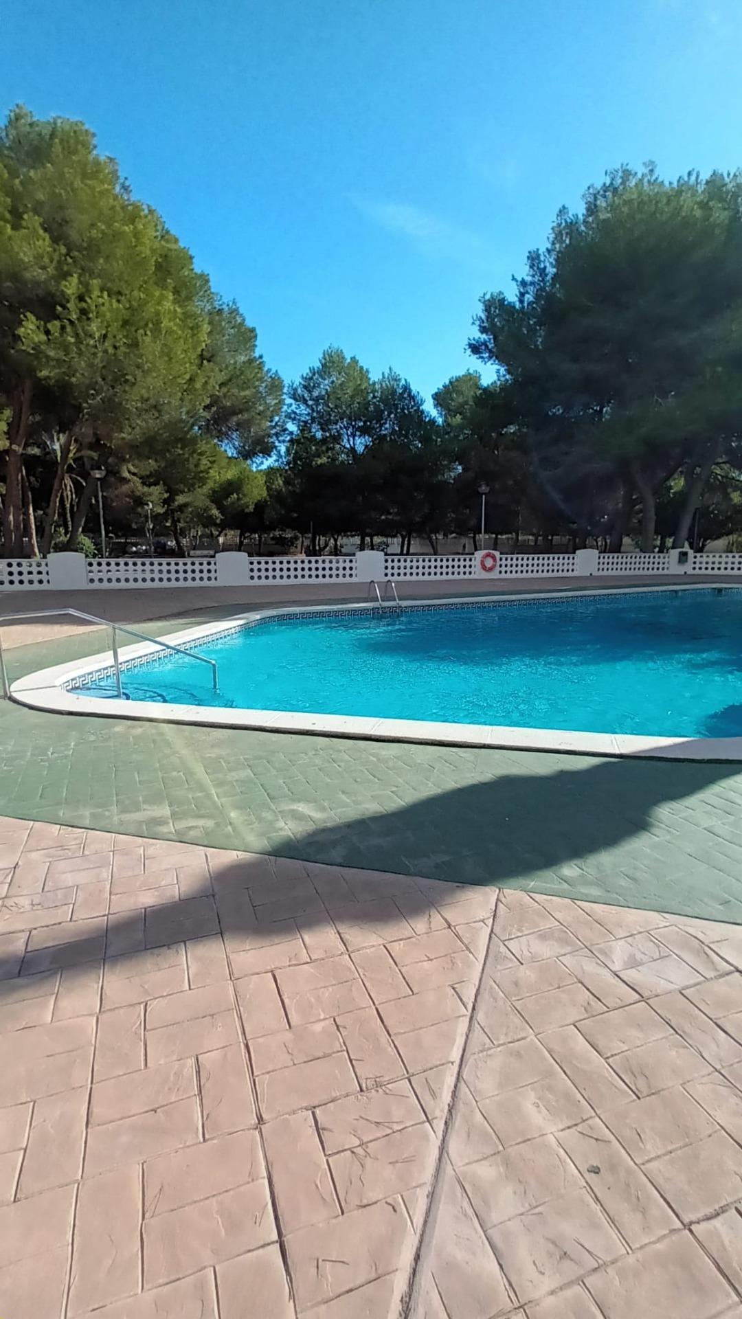 Garden in apartment for sale in Orihuela Costa
