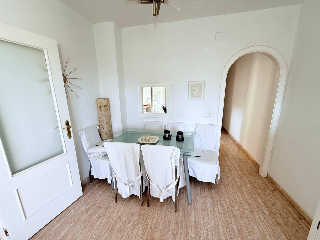 Garden in apartment for sale in Orihuela Costa