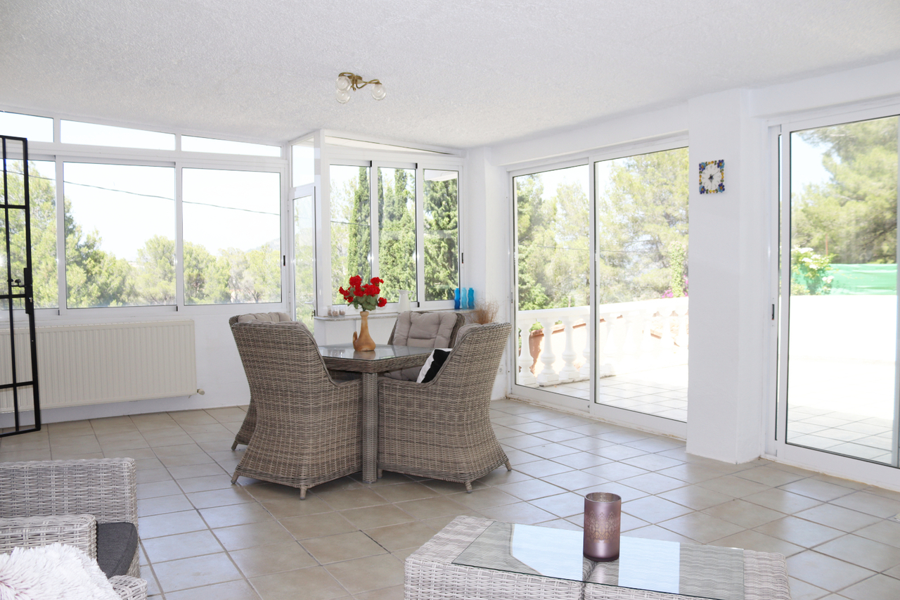 Bathroom in villa for sale in Parcent