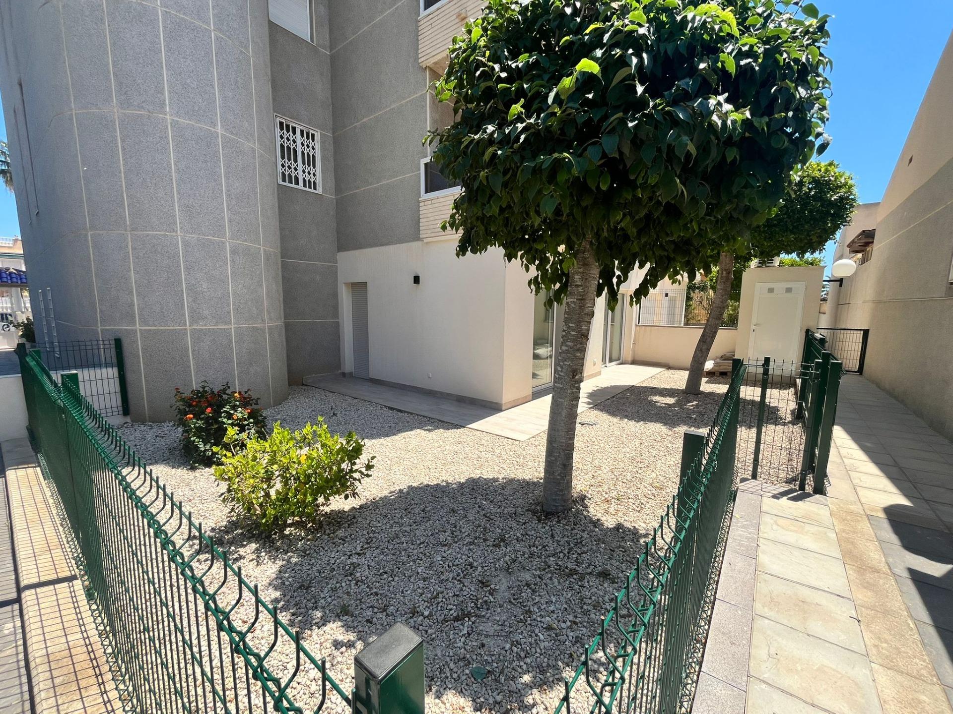 Pool area in apartment for sale in Torrevieja
