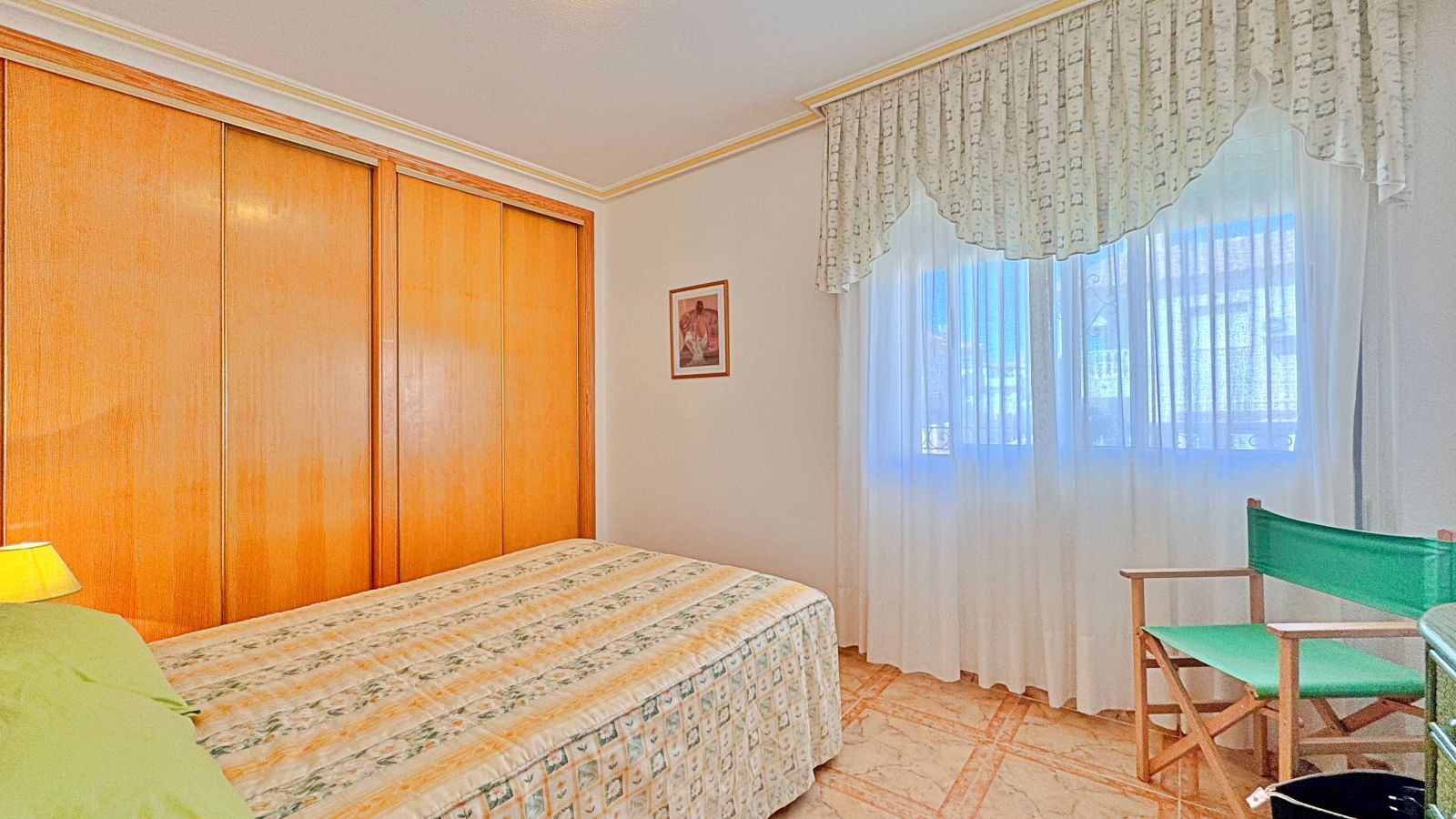 Master bedroom in apartment for sale in Orihuela Costa