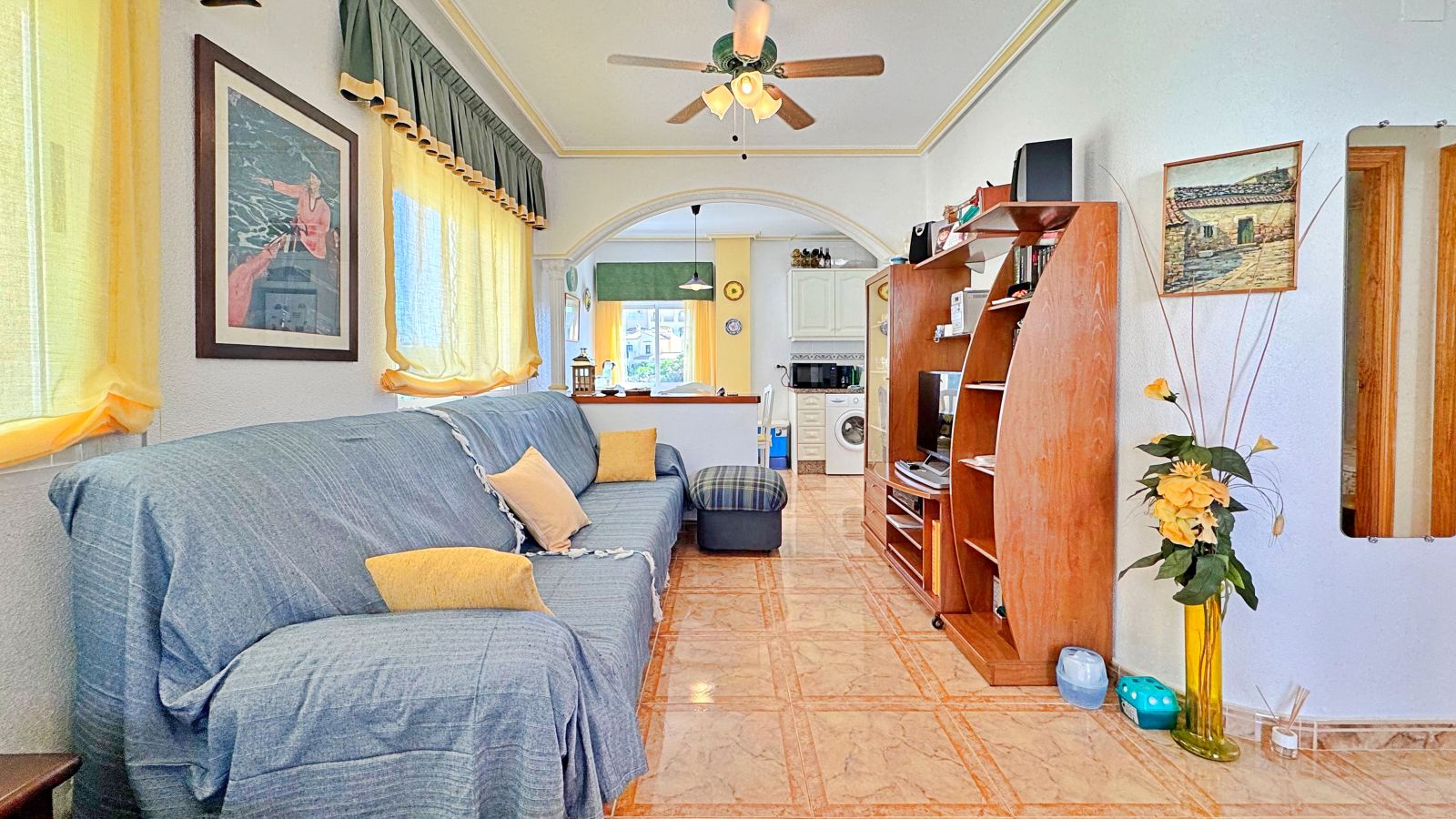 Pool area in apartment for sale in Orihuela Costa