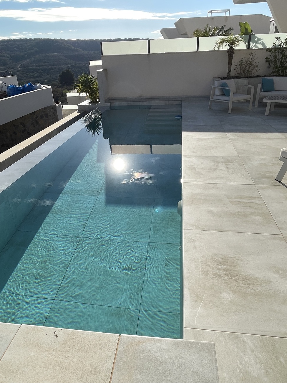 Terrace in villa for sale in Ciudad Quesada