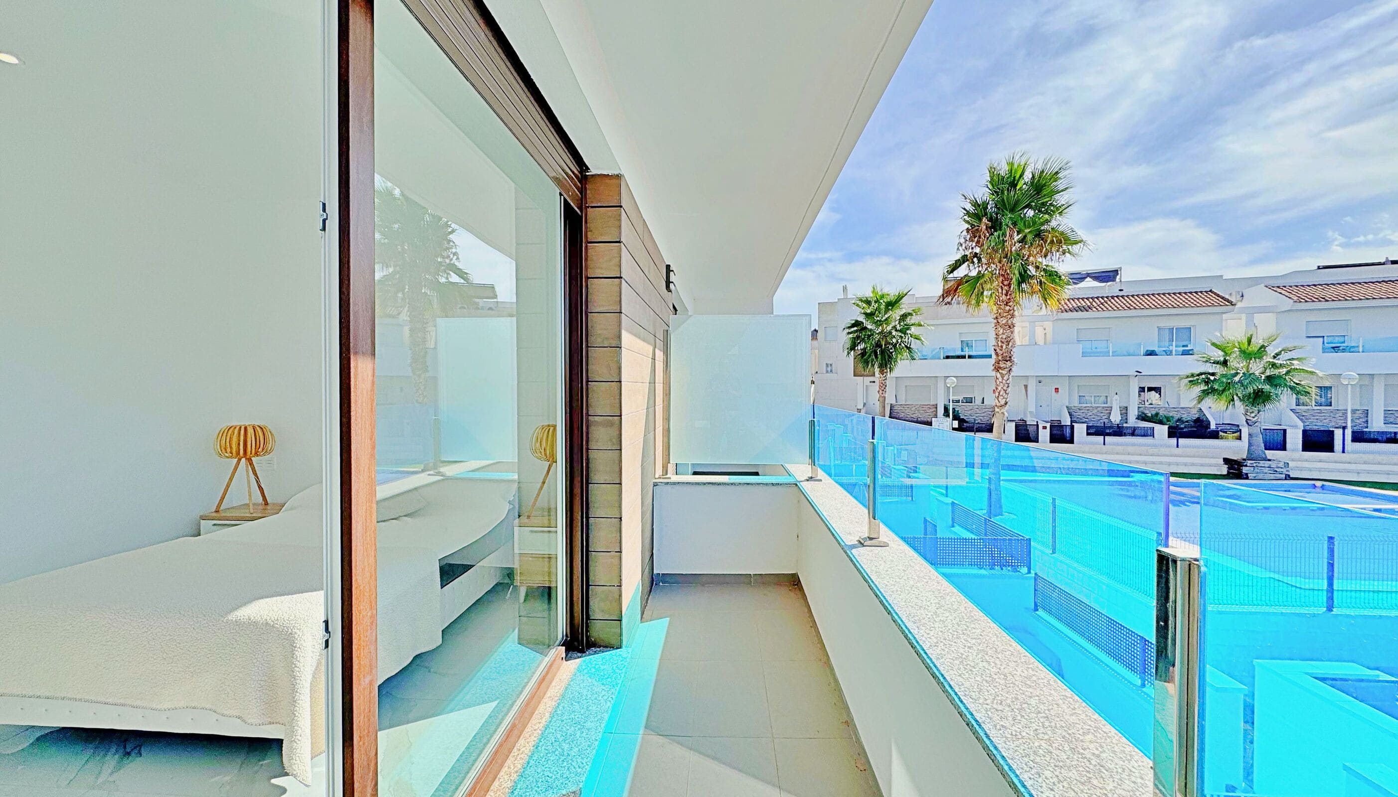 Master bedroom in terraced for sale in Torrevieja