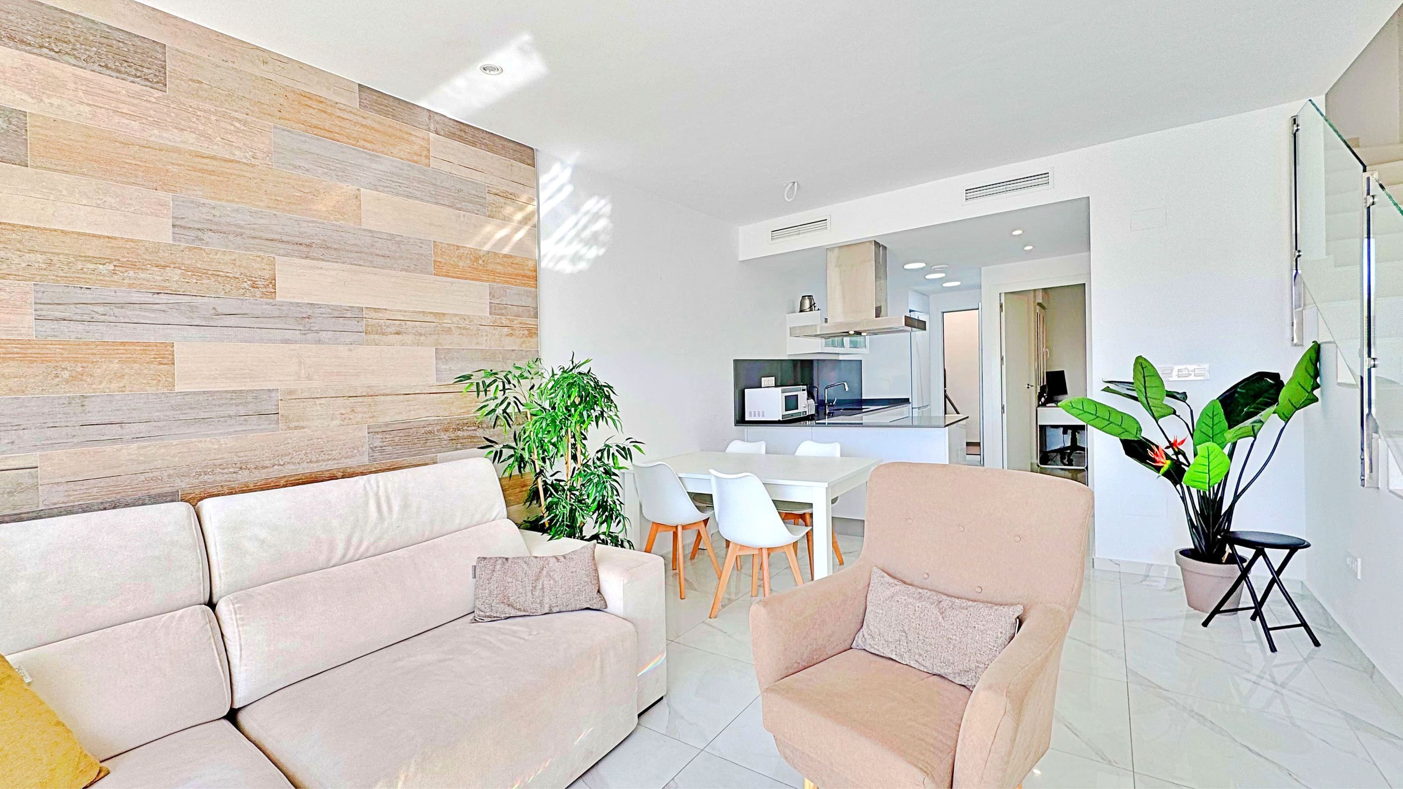 Pool area in terraced for sale in Torrevieja