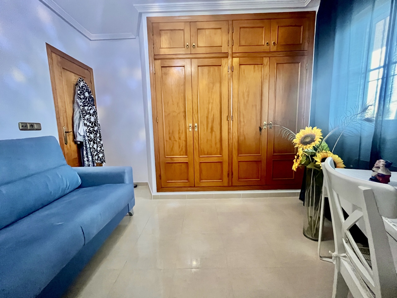Living room in apartment for sale in Cabo Roig