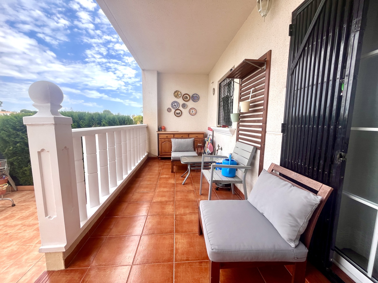 Terrace in apartment for sale in Cabo Roig