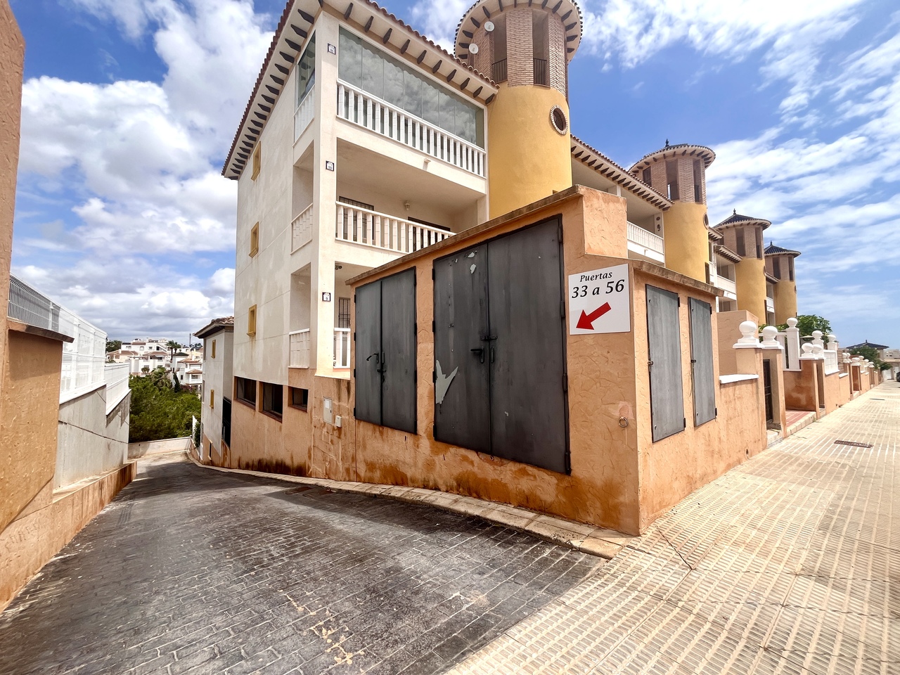 Exterior view in apartment for sale in Cabo Roig