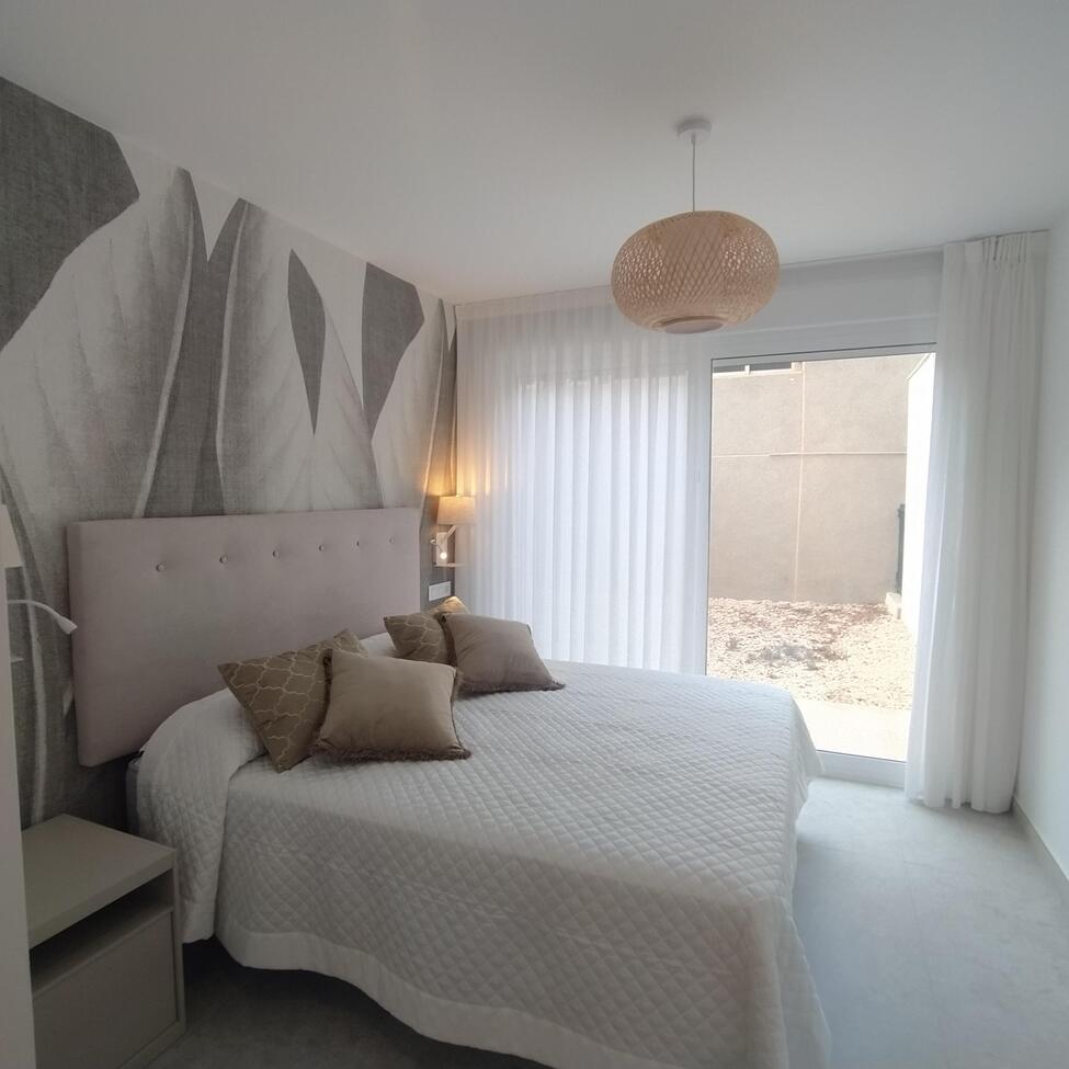 Pool area in apartment for sale in Torrevieja
