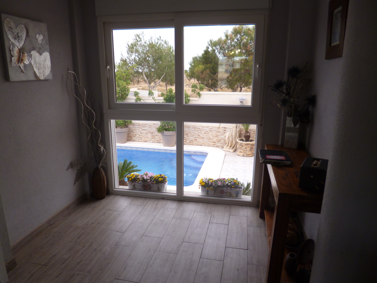 Living room in villa for sale in Playa Flamenca