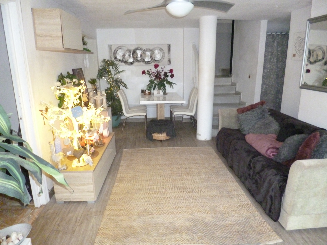 Terrace in villa for sale in Playa Flamenca