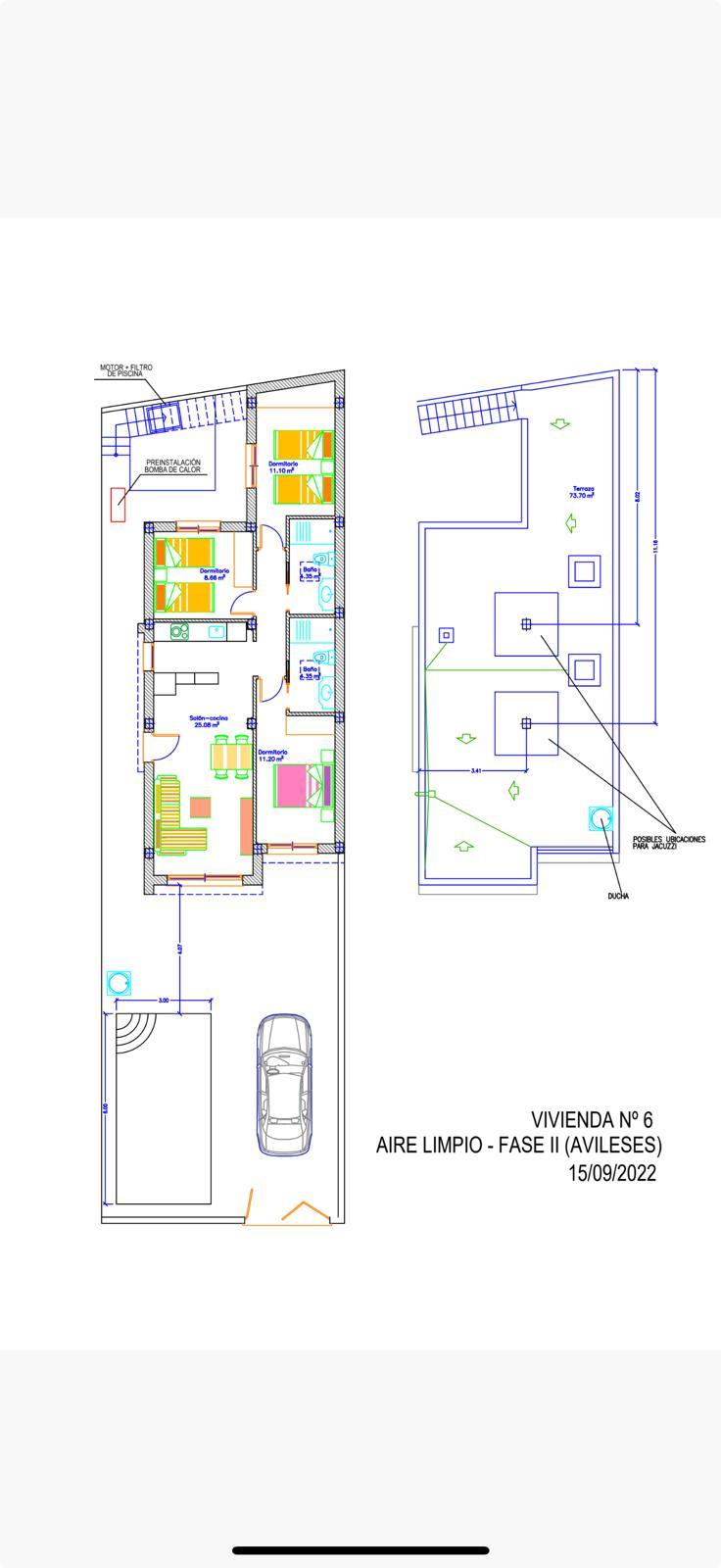 Living room in villa for sale in Avileses