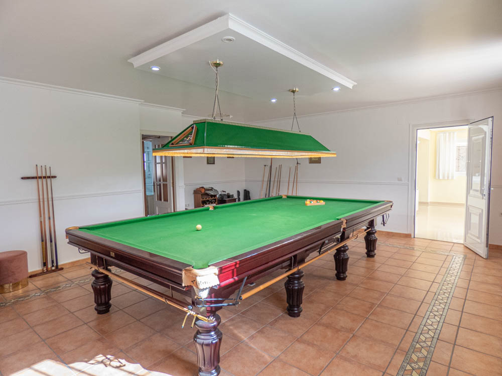 Living room in villa for sale in San Miguel de Salinas