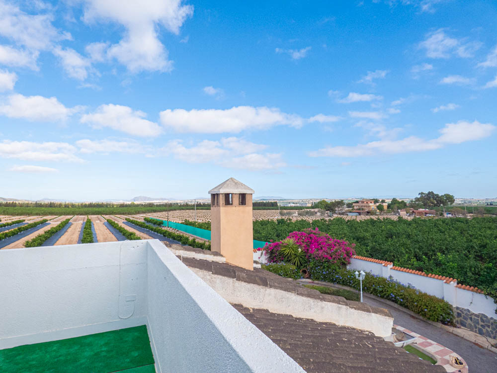Terrace in villa for sale in San Miguel de Salinas