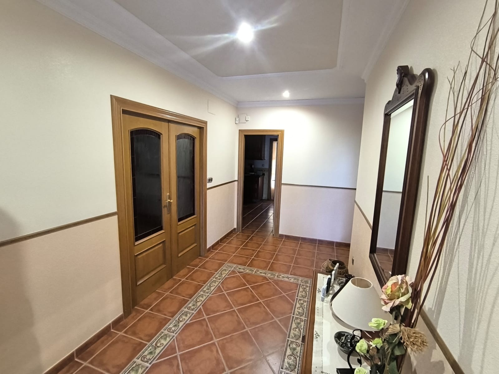 Pool area in villa for sale in Yecla