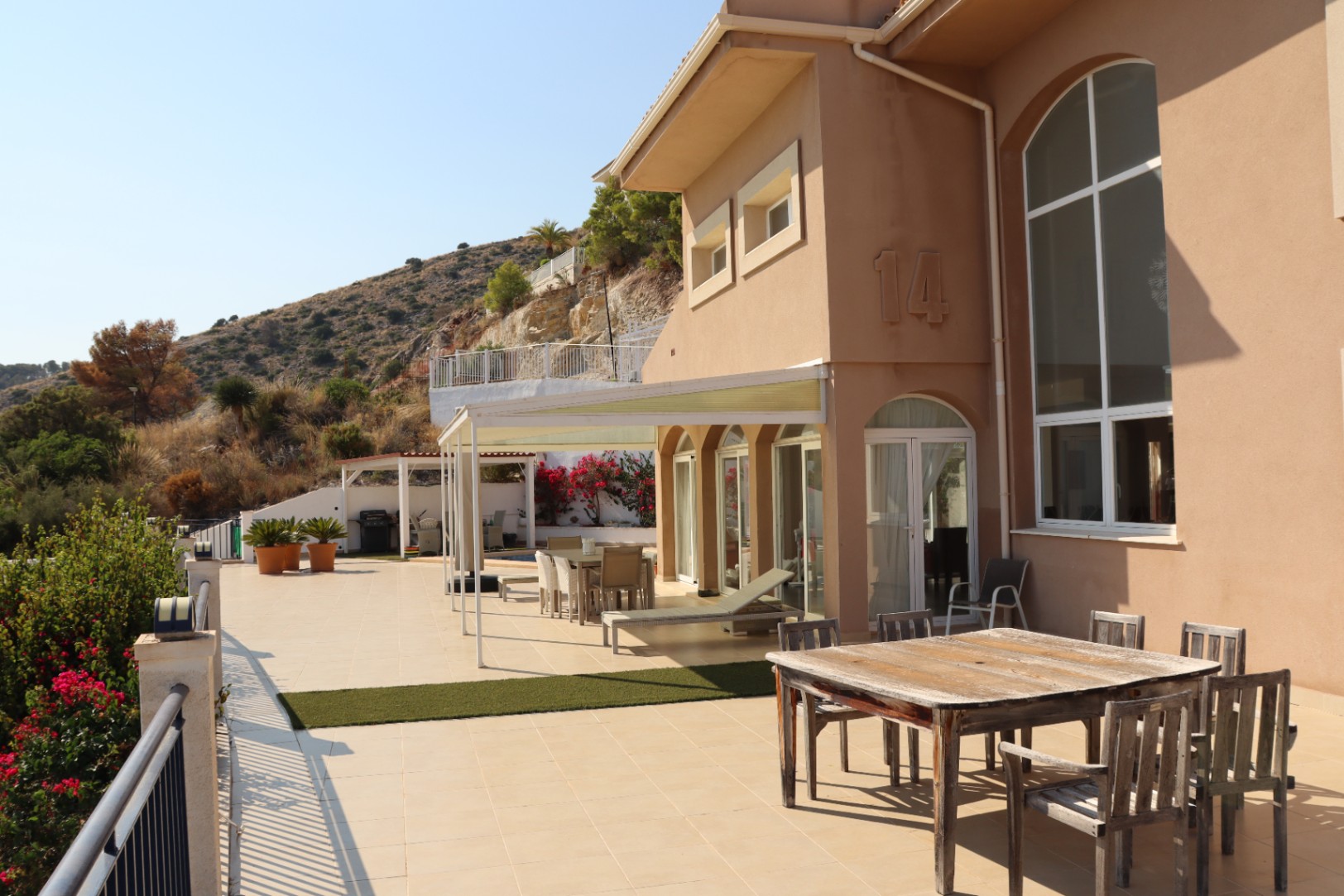 Bathroom in villa for sale in Altea
