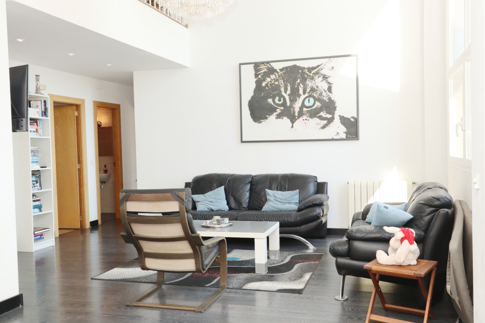 Pool area in villa for sale in Altea