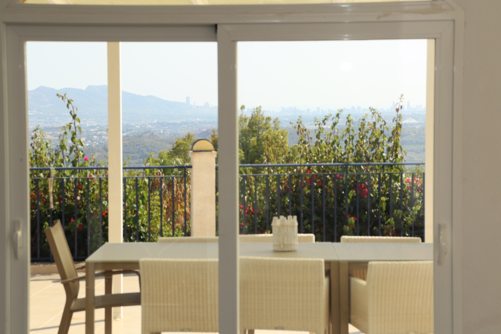 Exterior view in villa for sale in Altea