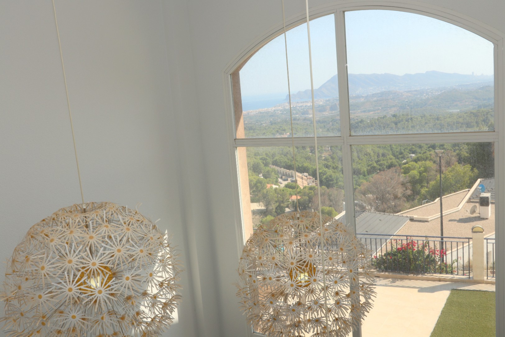 Living room in villa for sale in Altea