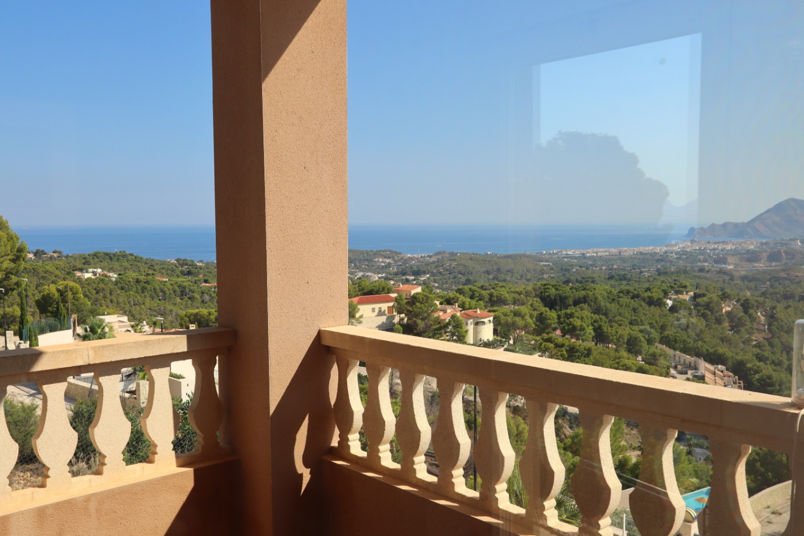 Bathroom in villa for sale in Altea