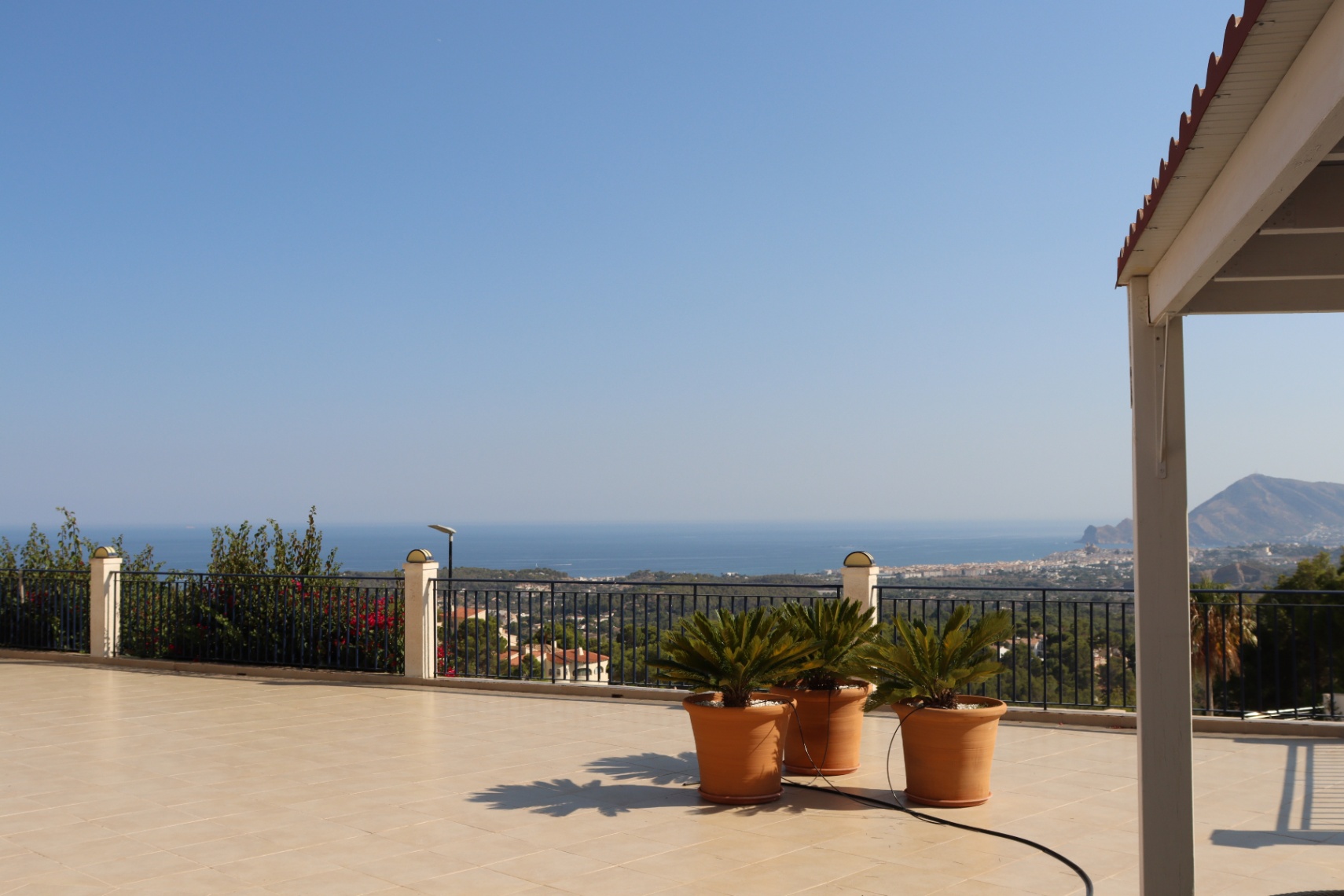 Garden in villa for sale in Altea