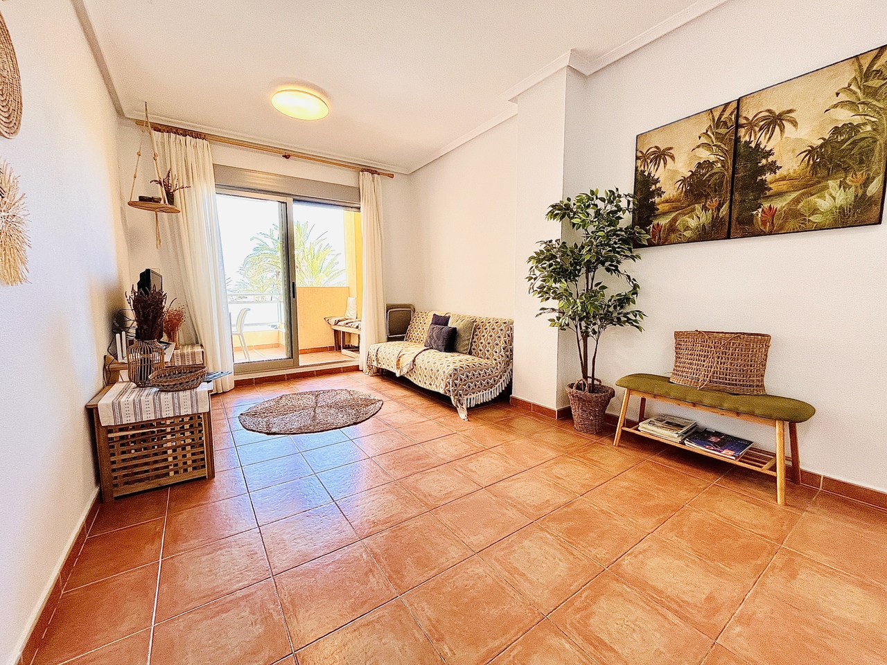 Pool area in apartment for sale in Guardamar del Segura