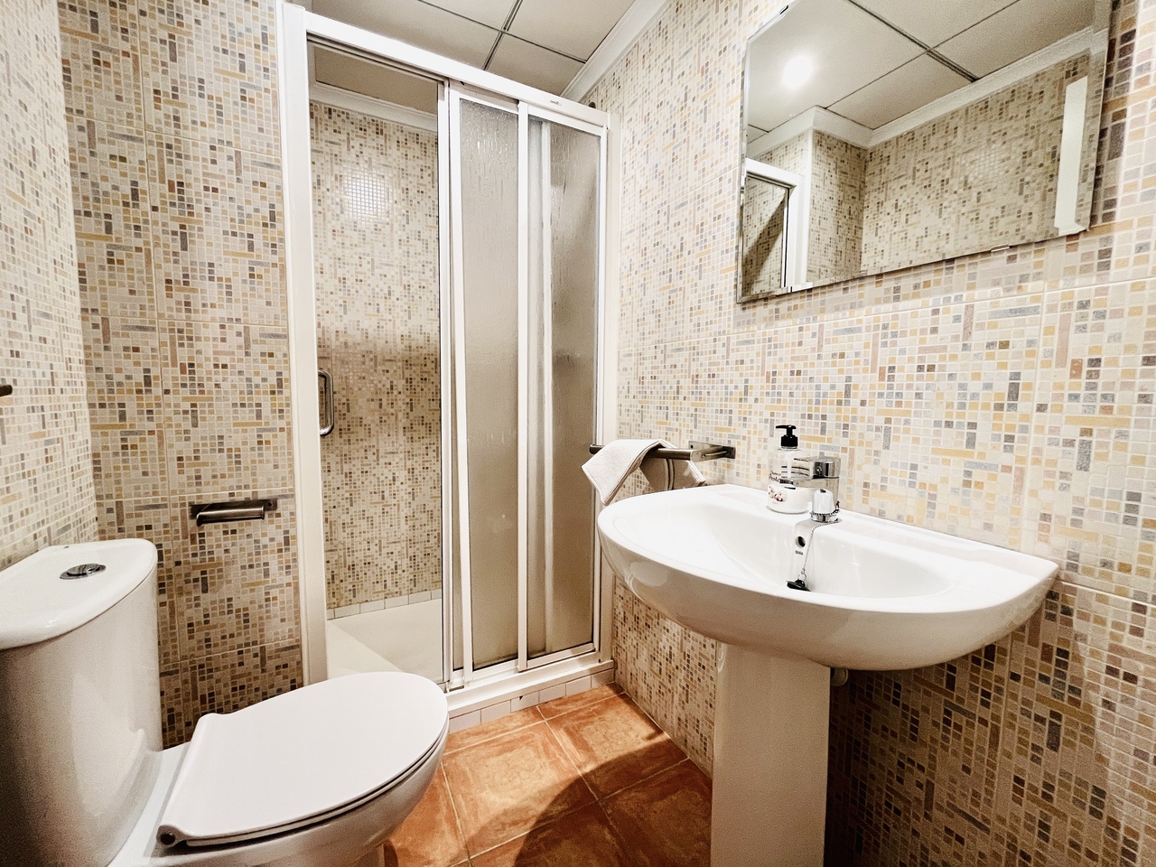 Pool area in apartment for sale in Guardamar del Segura