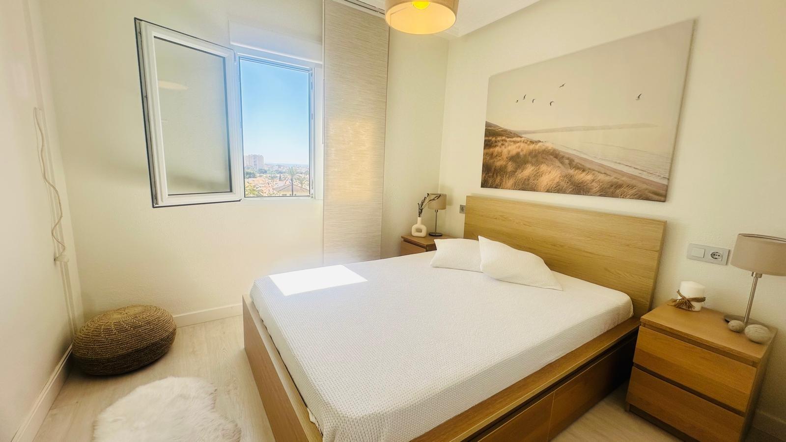 Pool area in apartment for sale in Torrevieja