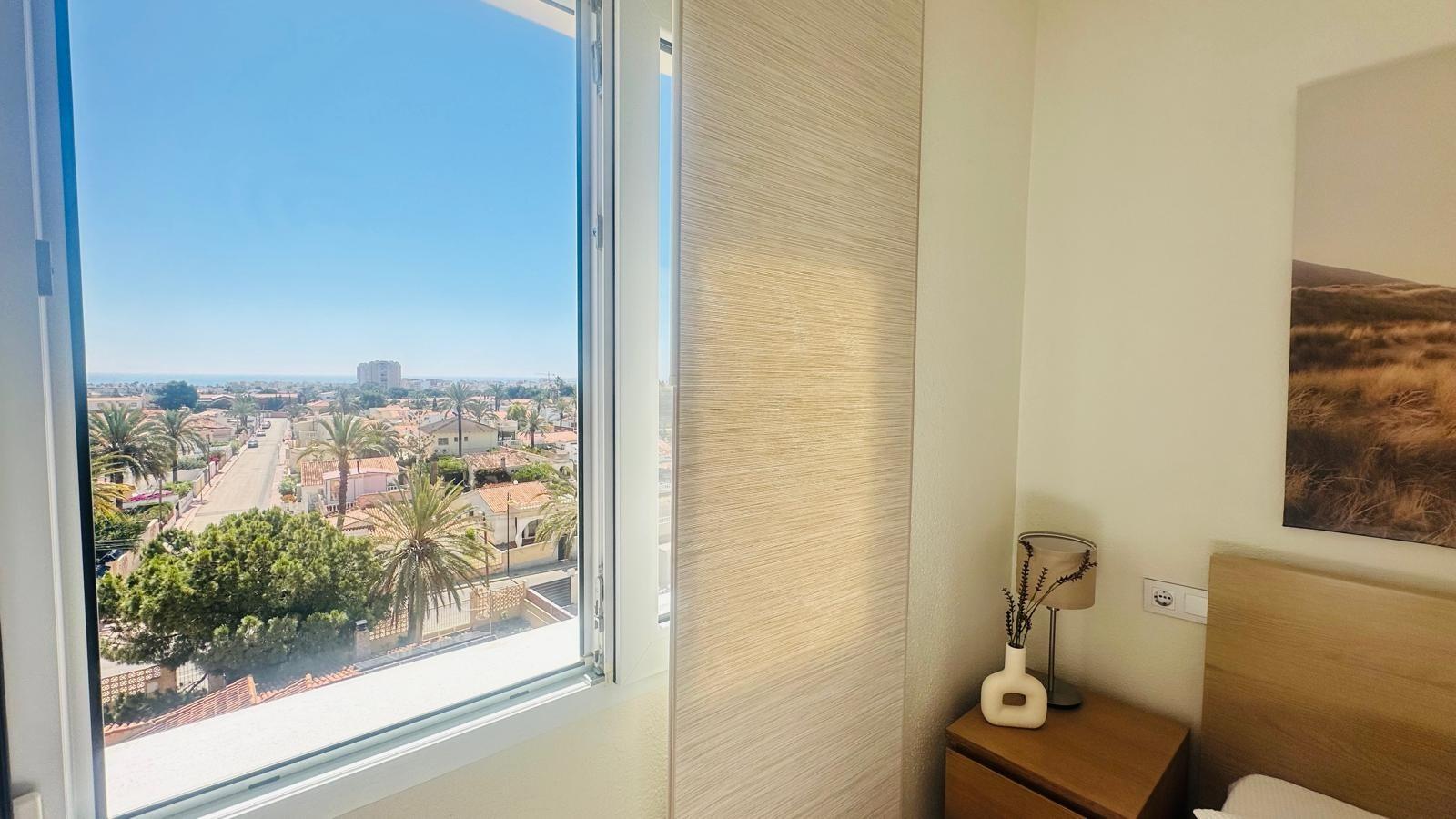 Garden in apartment for sale in Torrevieja
