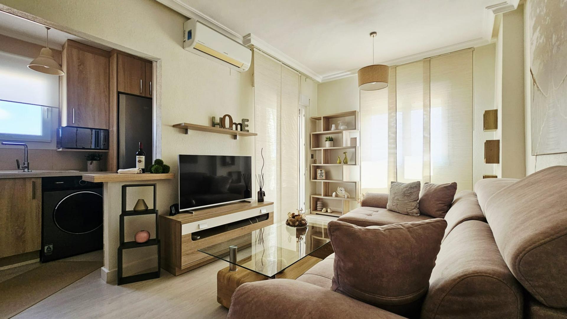 Garden in apartment for sale in Torrevieja