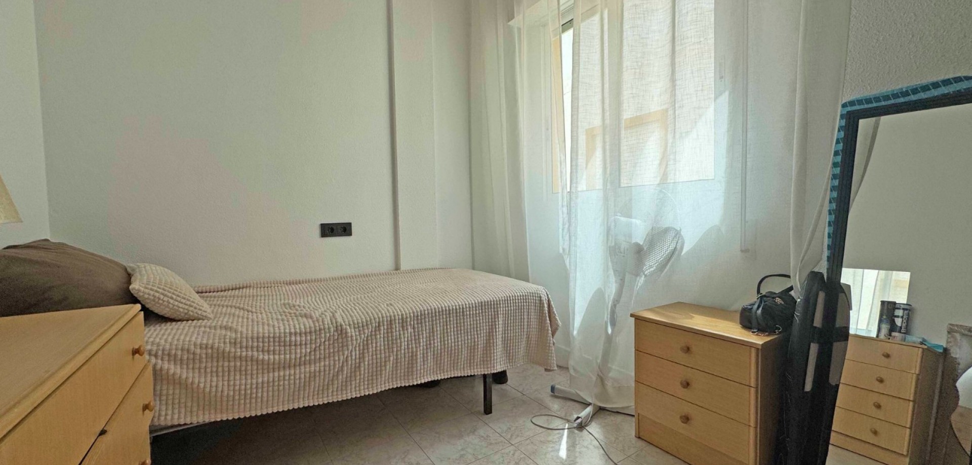 Pool area in duplex for sale in Torrevieja